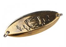 Блесна кол. НААШИ Паразуш 13гр. тип 1 цв.латунь/латунь(Россия)