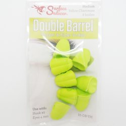 Заготовка для поппера HARELINE Double Barrel large цв.yellow chartreuse 6шт.(США)