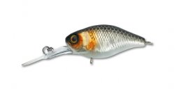 Воблер JACKALL Chubby Diving 38 F цв.uv mat silver&black(Япония)
