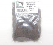 Даббинг HARELINE из меха зайца цв.adams grey(США)