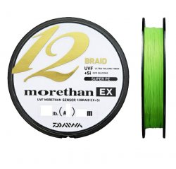 Шнур DAIWA Morethan Sensor 12 Braid +Si 150м р-р 0,8, 0,148мм(Япония)