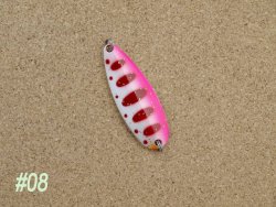 Блесна кол. RIVER OLD Sattelite Cherry Vespa III 18гр. цв.08(Япония)