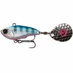 Тейл-спиннер SAVAGE GEAR Fat Tail Spin 5,5см 9гр. цв.blue silver pink(Китай)