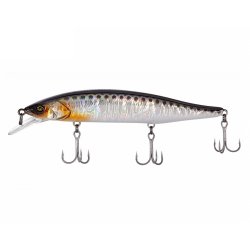 Воблер JACKALL RV Minnow 110 SP цв.hl silver&black(Япония)