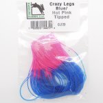 Ножки резиновые HARELINE Crazy цв.blue/hot pink tipped(США)
