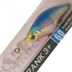 Воблер DUEL/YO-ZURI Hardcore Shad Crank 3+ 60 F R-1186 цв.HBSN(Филиппины)