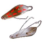 Блесна незацепл. MISTER CRO Атом 67 12гр. цв.S с точками(Россия)