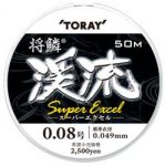 Леска TORAY Keiryu Super Excel 50м 0,083мм(Япония)