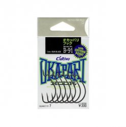 Крючки офсетные OWNER B-91 №4 8шт.(Япония)