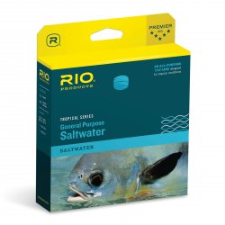 Шнур нахлыст.RIO Tropical General Purpose Saltwater WF F/I 8кл.(США)