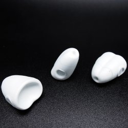 Заготовка для поппера HARELINE Double Barrel medium цв.white 8шт.(США)