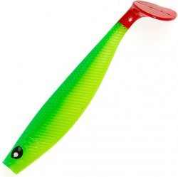 Виброхвост LUCKY JOHN 3D Series Red Tail Shad 7'' 17,8см цв.PG33 2шт.(Китай)