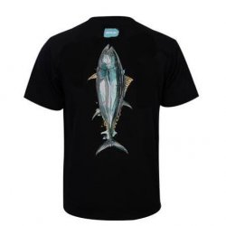 Футболка BKK Short Sleeve Casual Shirt Tuna цв.Black р-р XXXL(Китай)