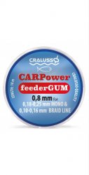 Резина для фидерной оснастки CRALUSSO CARPower Gum 0,65мм, 10м арт.2098(Венгрия)