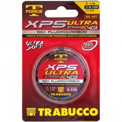 Леска TRABUCCO T-Force Ultra Strong Fluorocarbon 50м 0,084мм(Япония)