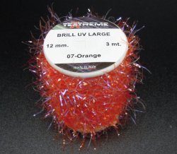 Синель TEXTREME Brill UV Large 12мм цв.07 orange(Италия)