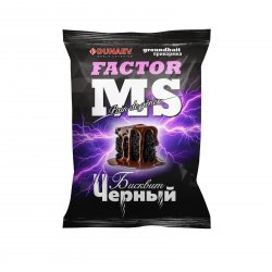 Прикормка DUNAEV MS Factor Бисквит Черный 1кг(Россия)