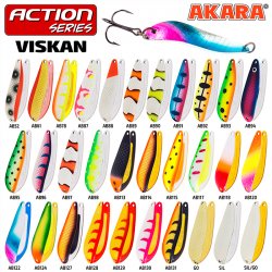 Блесна кол. AKARA Viskan 80 24гр. цв.AB98(Китай)