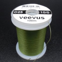 Нить монтажная VEEVUS 10/0 100м цв.D25(Дания)