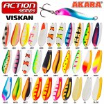 Блесна кол. AKARA Viskan 80 24гр. цв.AB98(Китай)