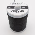 Нить монтажная VEEVUS Power Thread 240 den 75м цв.black(Дания)