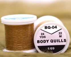 Материал для тела HENDS Body Quills 24yds цв.brownbeige BQ-04(Чехия)