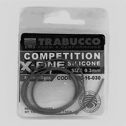 Кембрик силикон TRABUCCO Competition X-Fine 0,6мм 0,5м цв.orange(Италия)