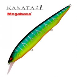 Воблер MEGABASS Kanata +1 цв.Mat Tiger(Япония)