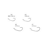 Крючки офсетные VARIVAS Hooking Master Limited Edition Light Class №2 9шт.(Япония)