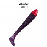 Виброхвост CRAZY FISH Vibro Fat 4,7'' 12см цв.98RH кальмар 4шт.(Гонконг)