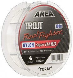 Леска TORAY Trout Real Fighter Super Hard 100м 0,117мм(Япония)