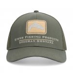 Кепка SIMMS Double Haul Icon Trucker цв.smokey olive(США)