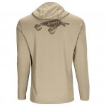 Термофутболка SIMMS Tech Hoody Artist Series LS цв.stone/lure р-р M(Эль-Сальвадор)