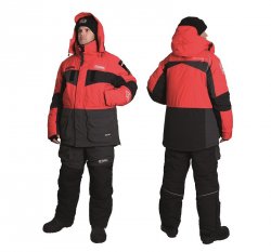 Костюм зимний ALASKAN NewPolar 2.0 цв.красно-серо-черный р-р M(Китай)