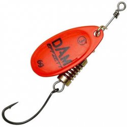 Блесна вращ. DAM Effzett Spinner Single Hook 4гр. цв.orange 60612(Польша)