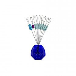 Стопор силиконовый ВОЛЖАНКА 5022 S 9шт.арт.YM5022(Китай)