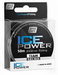 Леска TEAM SALMO Ice Power 50м 0,10мм(Япония)