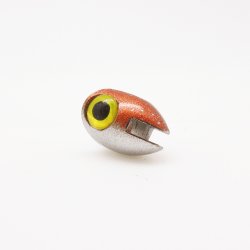 Головки ROMAN MOSER Snap Heads Tungsten Minnow р-р L9 цв.grey brown 5шт.(Австрия)