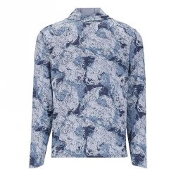 Термофутболка SIMMS SolarFlex Hoody LS цв.back eddy stone р-р L(Камбоджа)