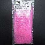 Синтетическое волокно HARELINE Ice Wing Fiber цв.fluo hot pink(США)