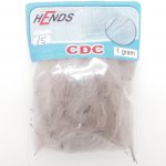 Перья CDC HENDS 1гр. цв.beige gray CDC-1-15(Чехия)