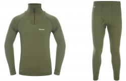 Термобелье GRAFF 300 на молнии цв.оливковый р-р M(Польша)