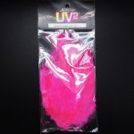 Перья из седла петуха SPIRIT RIVER UV2 цв.fluo pink(США)