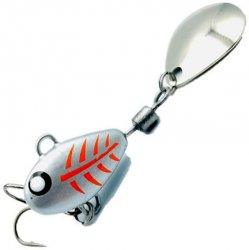 Тейл-спиннер UF STUDIO Hurricane 18гр. цв.silver ghost(Россия)