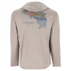 Термофутболка SIMMS Tech Hoody Artist Series LS цв.dolomite trout р-р M(Эль-Сальвадор)