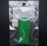 Ножки резиновые HARELINE Tarantu-Legs цв.green chartreuse/black barred(США)