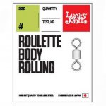 Вертлюг LUCKY JOHN 5107 Roulette Body Rolling №06 10шт.(Китай)