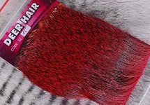 Мех оленя HENDS Deer Hair 5x5см цв.red SZ-15(Чехия)