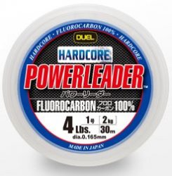 Леска DUEL Hardcore Powerleader FC Fluorocarbon 50м 0,62мм(Япония)