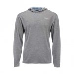 Футболка SIMMS BugStopper Hoody LS цв.steel heather р-р L(США)